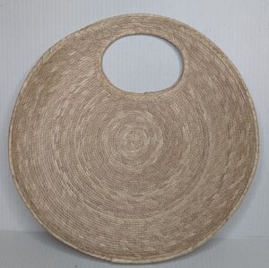 Round Straw Raffia Handbag | Boho Resort Coastal Chic Purse